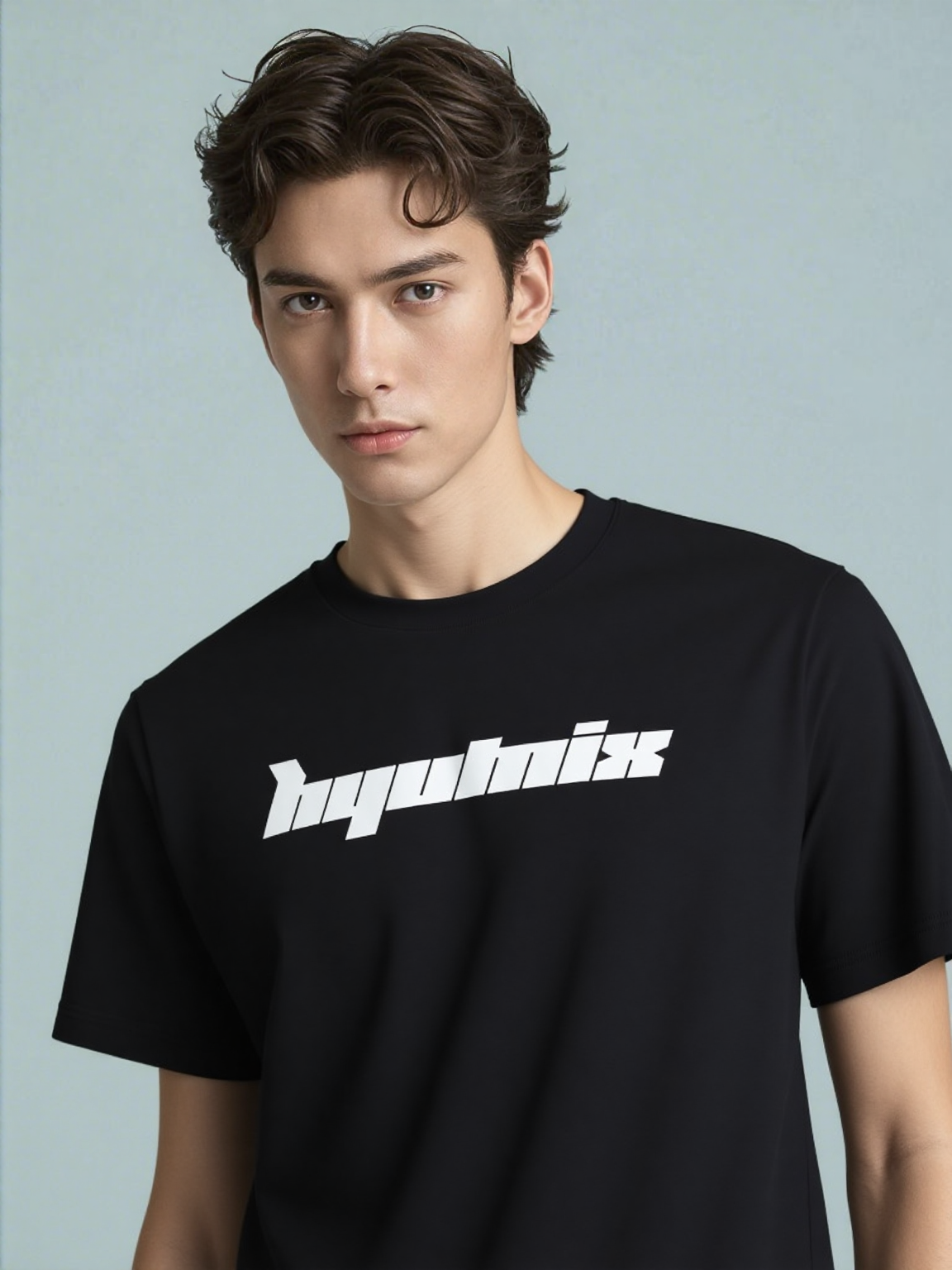 Matte Black T-Shirt - Hyumix Design