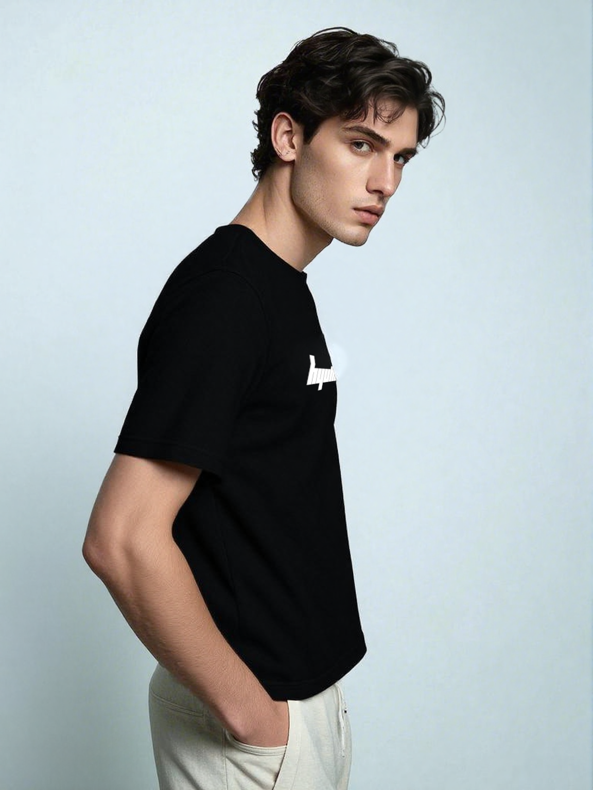 Matte Black T-Shirt - Hyumix Design