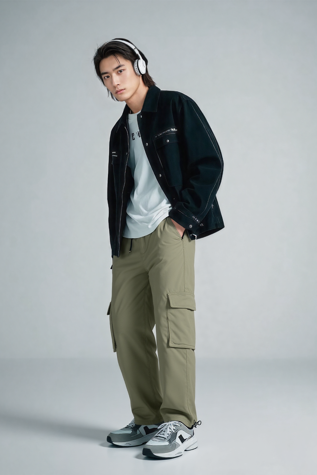 Olive Casual Jogger - 4 Pockets
