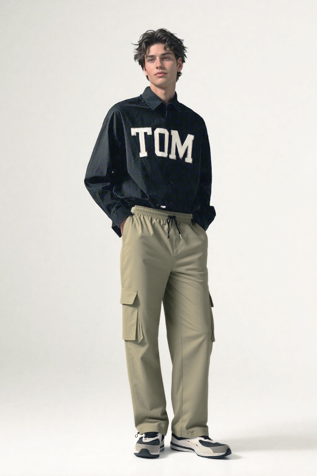Olive Casual Jogger - 4 Pockets