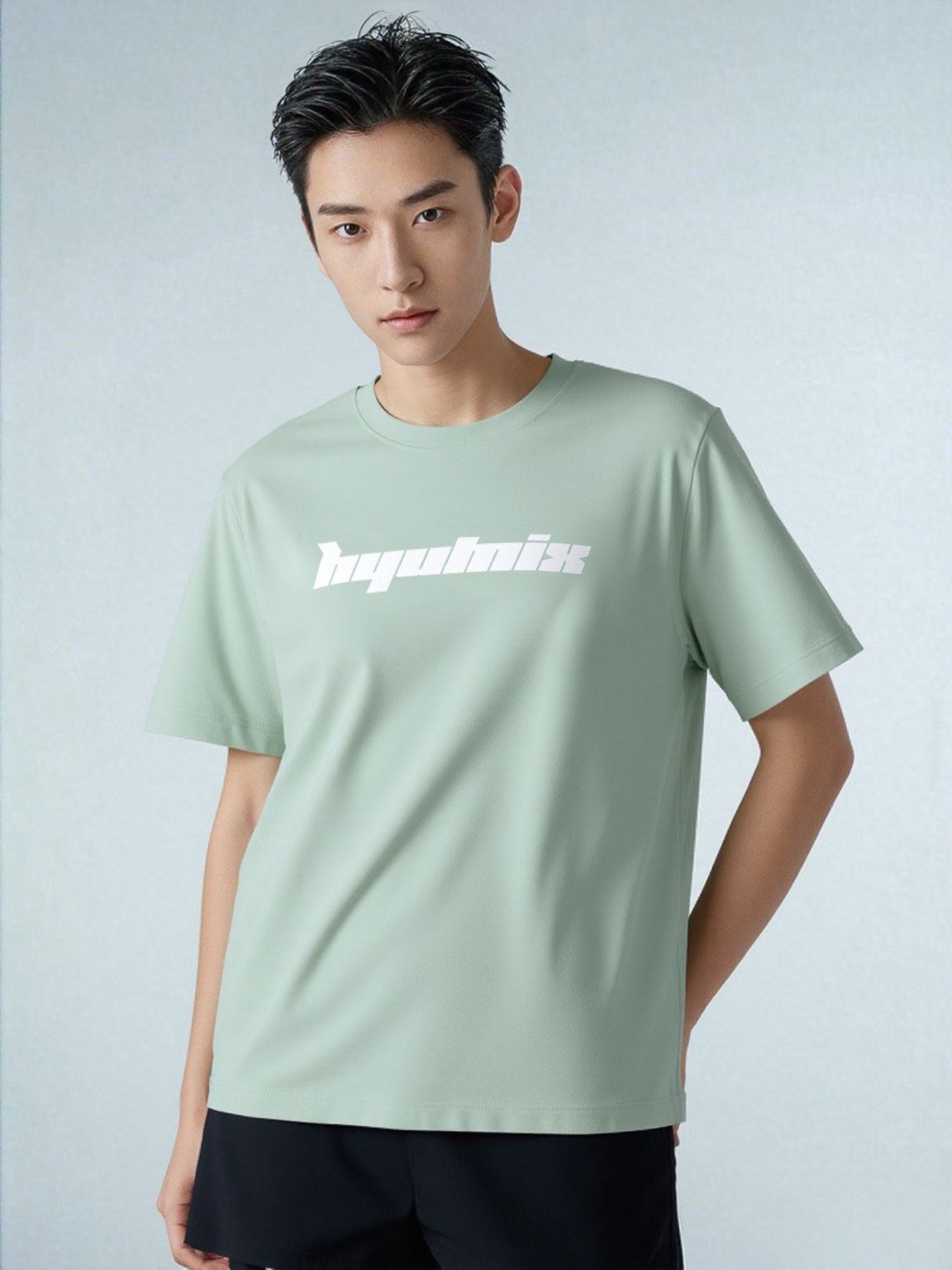 Matte Pastel Green T-Shirt - Hyumix Design