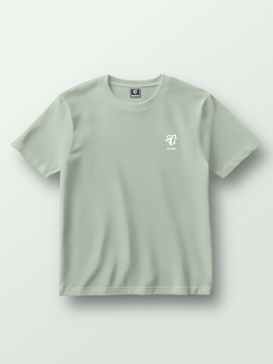 Matte Pastel Green T-Shirt - Iconic Design