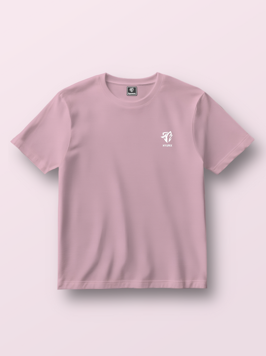 Matte Pastel Pink T-Shirt - Iconic Design